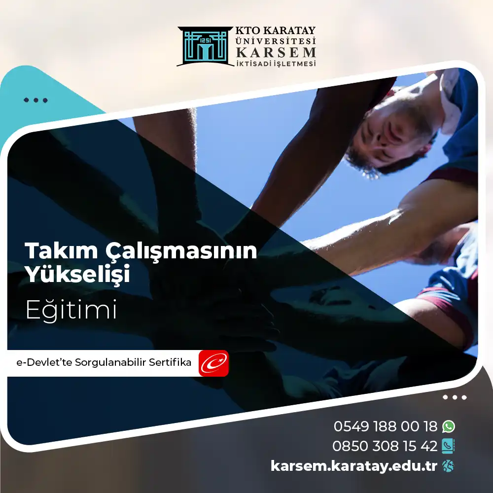 Takım Çalışmasının Yükselişi Eğitimi Sertifika Programı